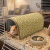 Scratch Resistant Hamster Cool Nest Wear Resistant Small Pet Bed Guinea Pig Tunnel Cage Accessory