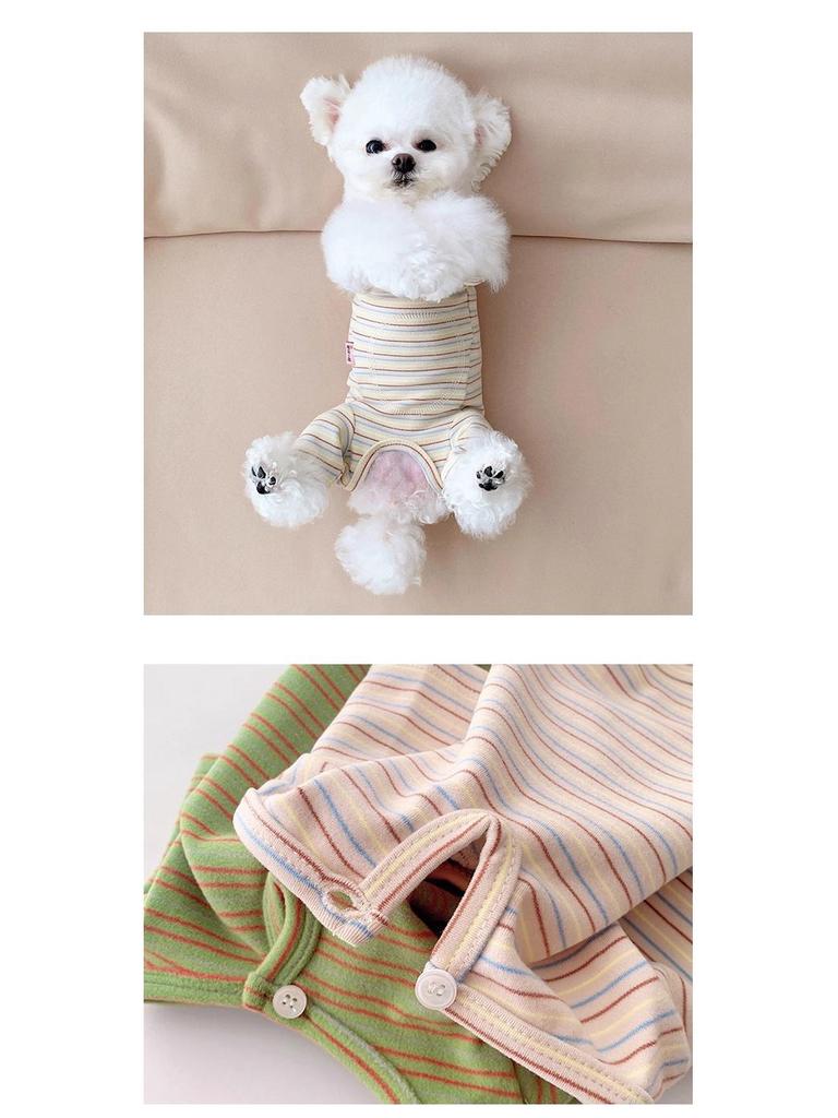 Pet Dog Belly Band: Autumn/Winter Four-Legged Outfit for Teddy, Shiba Inu, Bichon, Yorkshire, Cats