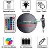 4Pc Night LED Light Lamp Base Remote Control USB Cable Adjustable 7 Colors Decorative Lights for Room Restaurant Officce