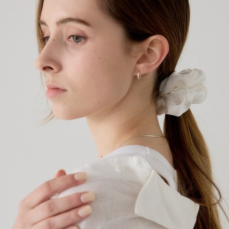 Aphrose Logo Frame 100% Silk Scrunchie