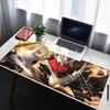 New Boys Cool Gaming Keyboard Pad Hollow Knight Print Pu Leather Mouse Pad Dark Dark Galaxy Mouse Pad Tablecloth Gift Peripheral