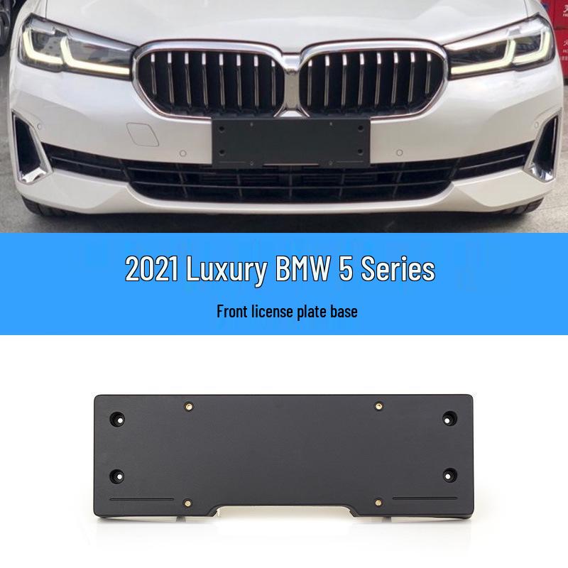 BMW 5 Series License Plate Holder: Front Holder 523/520, Rear Base 525, Bracket 528/530, 535LI Frame, GT.