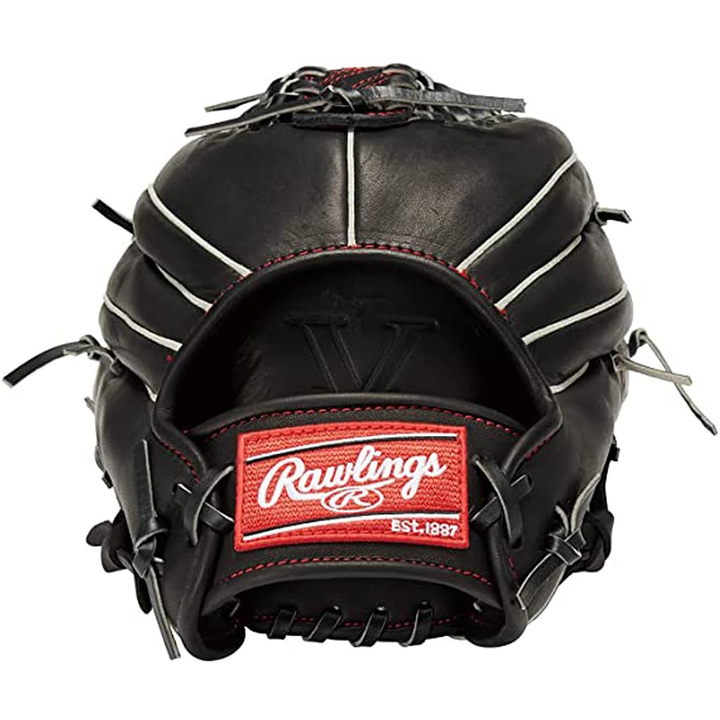 Rawlings Hyper Tech R2G Soft Baseball Glove for and Suitable for Adults (Black, GR9FHTALR) Right-Handed Left-Handed Throws, Training,