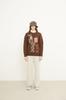 Seullokoseuteo Flower Knit Brown