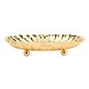 Metal Oval Tray Small Fruit Plate Snack Dinner Food Display Buffet Pastry Serving Plate
