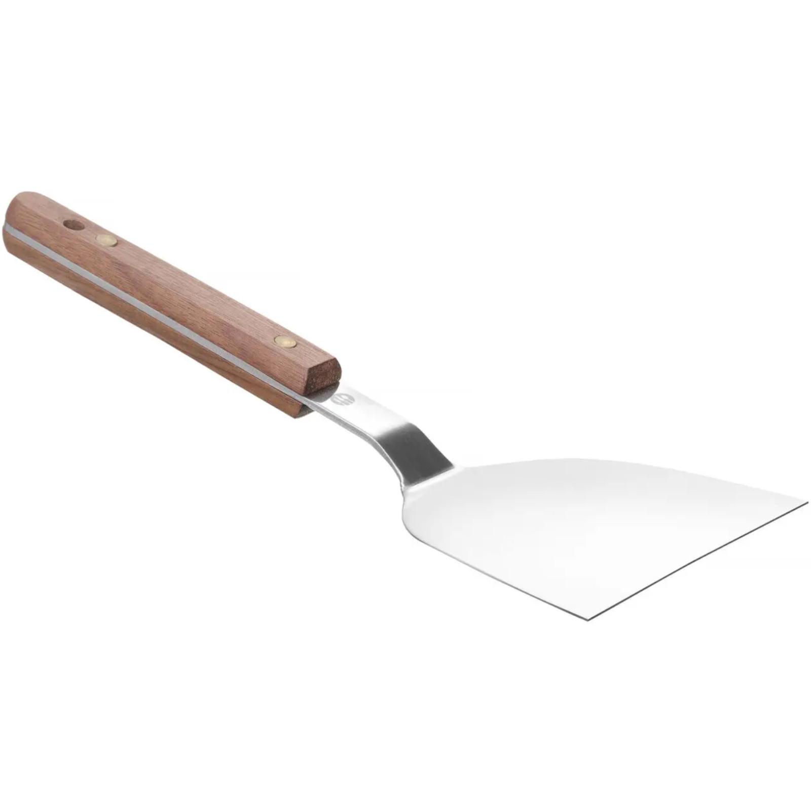 Teppanyaki-Eierburger-Wender mit Holzgriff 240 x 105 mm