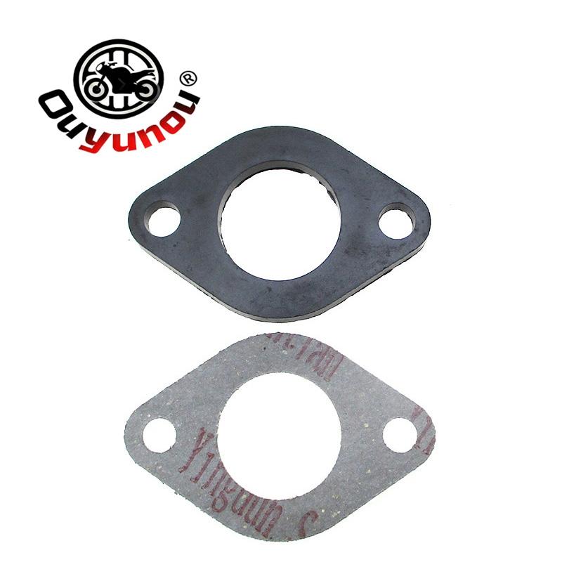 Ouyunou Intake Manifold Spacer Insulator Gasket Fit For Chinese GY6 125cc 150cc Moped Scooter ATV Go Kart