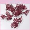 Realistic Plastic Frosted Bamboo Leaf For Marriage Ceremony And Outdoor Photography Props