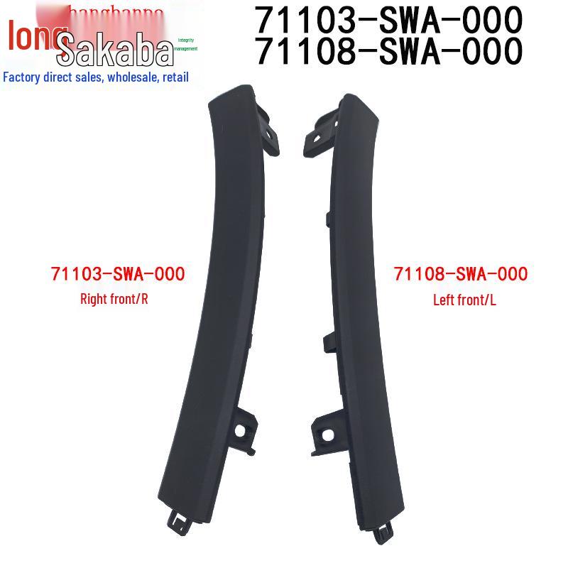 

Honda 07-11 CRV Накладка переднего бампера и колесная арка (71103-SWA-000, 71108-SWA-000) Right/R (71103-SWA-000)