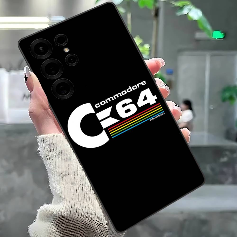 

Retro Commodore 64 Phone Case For Samsung S 24 Fe 25 Ultra Plus 20 Lite 21 30 22 23 24 22 Ultra 5G Fundas Samsung S21 plus
