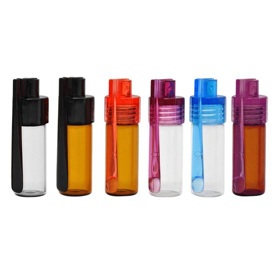 בקבוק תבלינים 36 מ"מ/51 מ"מ זכוכית כלי אבקה חסין לחות קל לניקוי בקבוק תבלינים מעשי רב תפקודי קל משקל