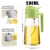21pc Oil Sprayer Spray for 2 in 1 500ml Oil Sprayer  Pourer Plastic Spray Bottle Kitchen Gadget Sets Accessories Camping BBQ