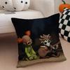 Thriller GAME LLittle Nightmares Cushion Cover Throw Pillow Cover Hidden Button Durable Polyester Chair Cushion