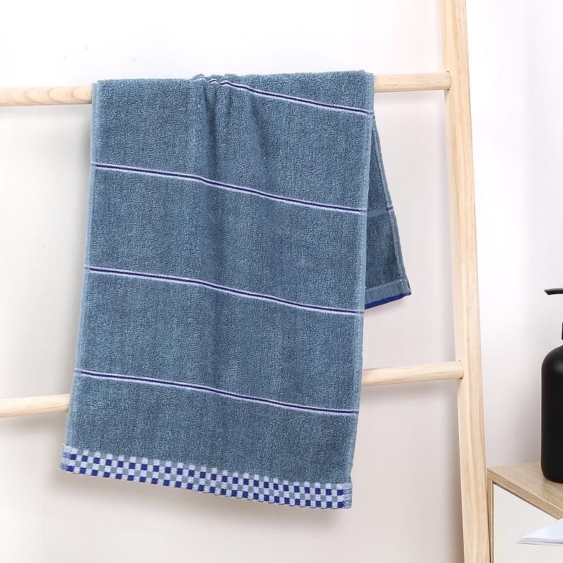 100% Cotton Thickened Bath & Face Towel - Soft, Absorbent, Adult Use, Perfect Gift