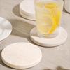 Natural Marble Coasters Placemat Travertine Insulation Pads  Photography Props