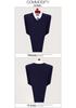 Men's V-Neck Winter Knit Sweater - Middle-Aged Thick & Warm Pullover