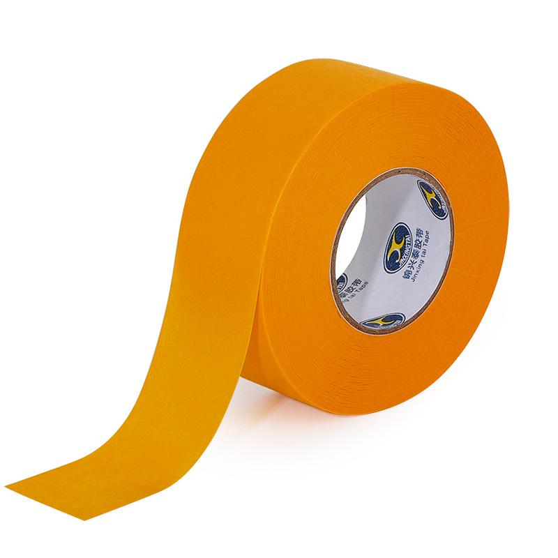 High-Temp Yellow Washi Fine Grain Masking Tape: Residue-Free, Tear-Off, Automotive Spray Paint Separator