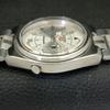 GENUINE VINTAGE SEIKO 5 AUTOMATIC JAPAN MENS SILVER COLOR DIAL WATCH a701677-5 R206c-a701677