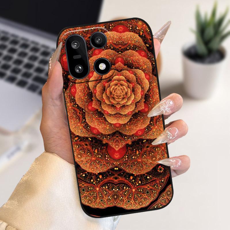 For OnePlus 15 Case 2025 Stylish Painting Shockproof Cover Soft Silicone TPU Bumper For One Plus 15 Oneplus15 PLK110 Phone Bags
