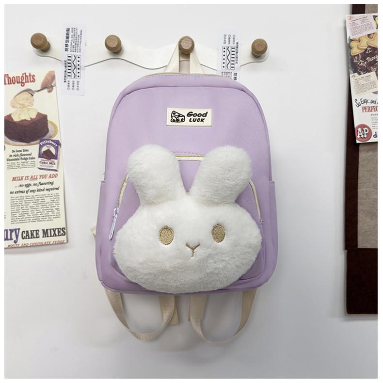 Playful Rabbit Kids Backpack Lightweight Durable Fun Colors Ideal For Use School