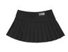 511Bijeon Axis Pocket Pleats Wrap Mini Skirt , Black