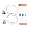 With Wires / LEDs Dwarf Signals 20mA Green Green+Red Light OO/HO Scale Layouts