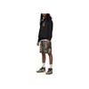 Undefeated X Jordan Brand Capsule Collection Logo Print Hoodie With Drawstring Men Hoodie Black DX4300-010