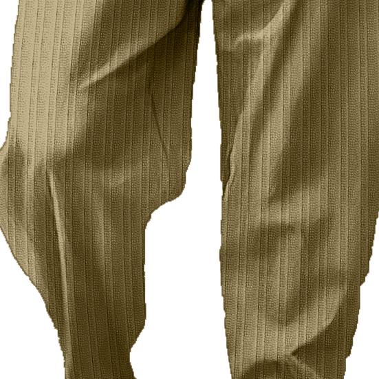 Pantaloni da uomo con coulisse, elastico in vita, gamba larga, a righe, cavallo profondo, tinta unita, larghi, morbidi, traspiranti, sportivi