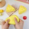 Simulation Cheese Shaped Squishy Toy Soft Elastic Stress Relief For Kids Adults Office Home Daily Relaxation
