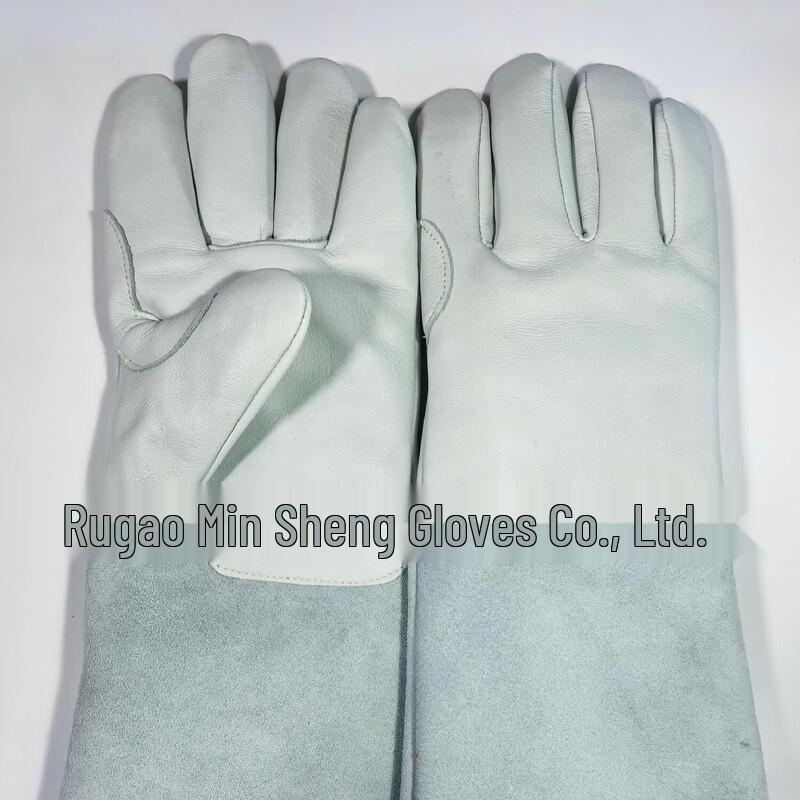 Cowhide Cryogenic Gloves for Cold Storage