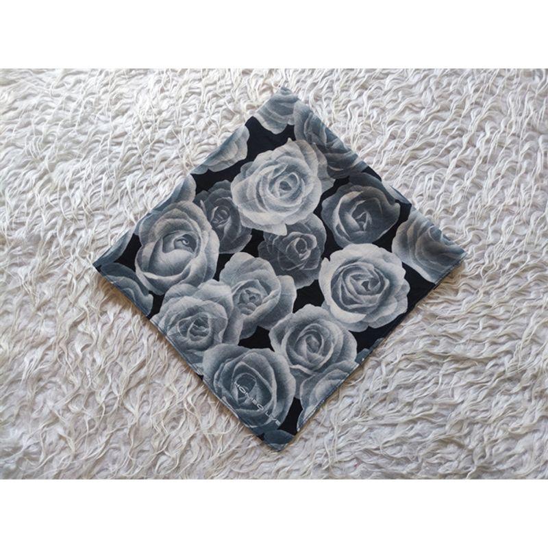 

Japanese Style Vintage Vintage Vintage Pure Cotton Accessible Luxury Baroque Print Sweat-Absorbent Small Square Towel Pocket Square Handkerchief Sp44 sp44 -19