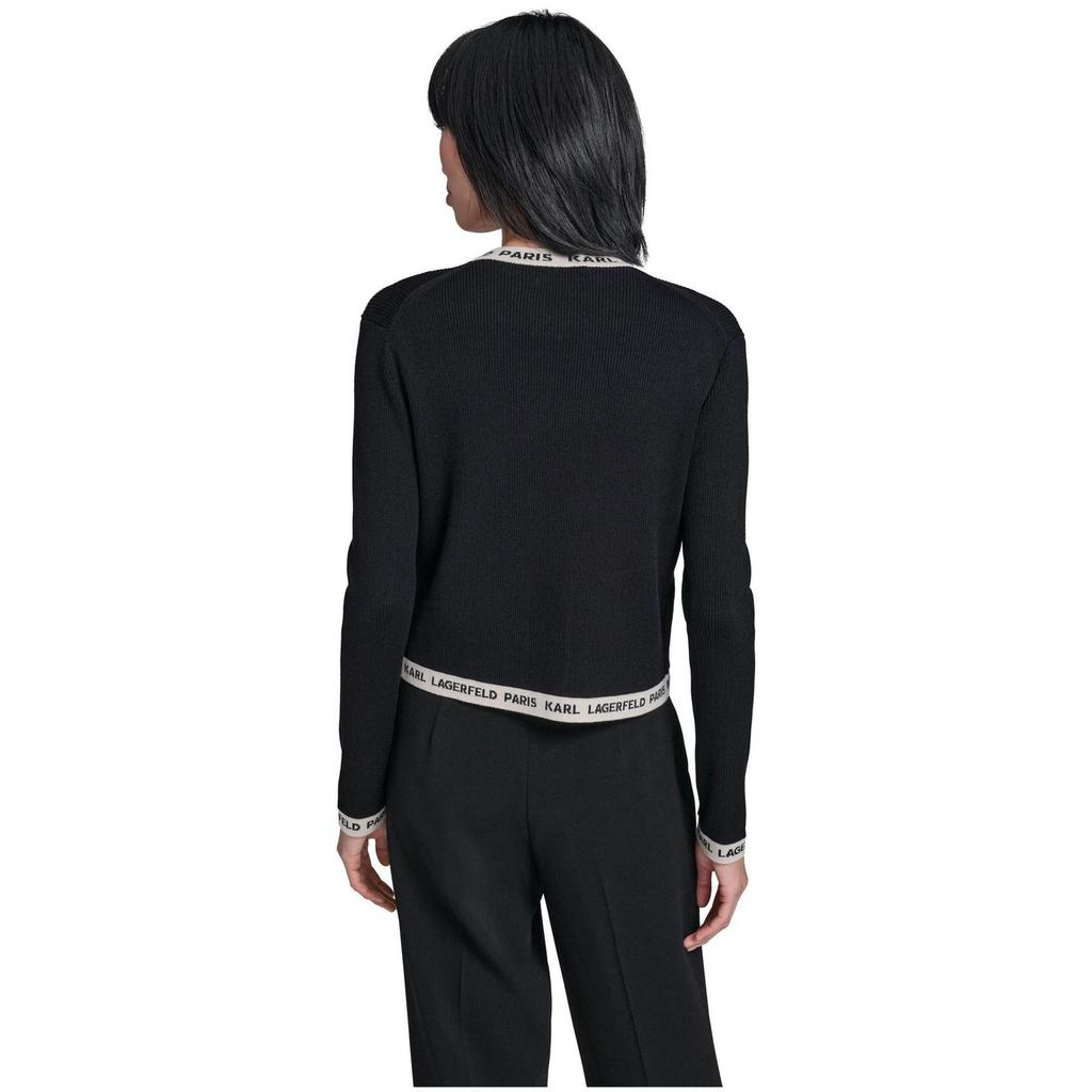 Karl Lagerfeld Womens/Ladies Long-Sleeved Cardigan