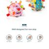 Baby Rattles Toys Soft Plush Hand Rattles Hand Grip Ball Animal Pattern Rattles Shaker for 3 6 9 12 Months Infants Newborn