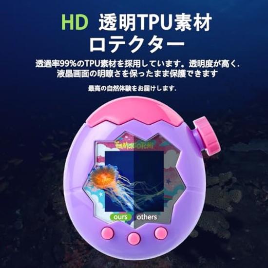 Set 5 Kompatibles Tamagotchi Paradise Film Flexibles TPU Kratzerreparaturfunktion Schutz-LCD-Abdeckung Hülle Hohe Transparenz Null Blasen Ultradünn