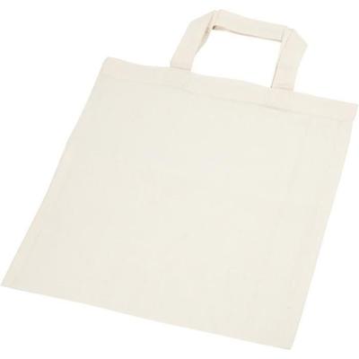 Tote Bag - Light Natural - Reusable - 30 X 33 Cm - Practical and Elegant - Environmentally Friendly