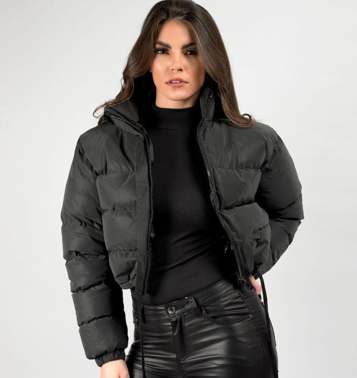 

Short solid color cotton jacket L