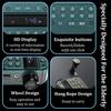 Mini Portable FM Radio HD LED Display Radios Recorder Wireless Bluetooth Speaker Hifi Lossless Music Player Support TF U Disk