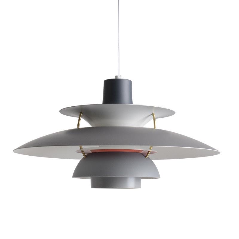 PH5 Nordic Pendant Light - Modern Minimalist Aluminum Design for Living Room, Bedroom, and Dining Spaces