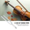 1pc Standard A 440 Hz Tuning Fork Violin Viola Cello A Tone Tuner Stainless Steel Musical Instrument Accessories Gift