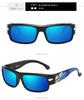 GCOTX Moda Urbana Chicano Hip Hop Occhiali da Sole Polarizzati West Coast Biker Estate