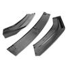 Front Lip Chin Corner Kit for 2009-2015 Volkswagen Scirocco R Spoiler (3-Piece Set)
