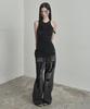 Inegi Contour Cross Strap Top (Black)