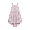 Ralph Lauren Baby Girl Floral Seersucker Dress Bloomer Cwpodrsf3d20376999