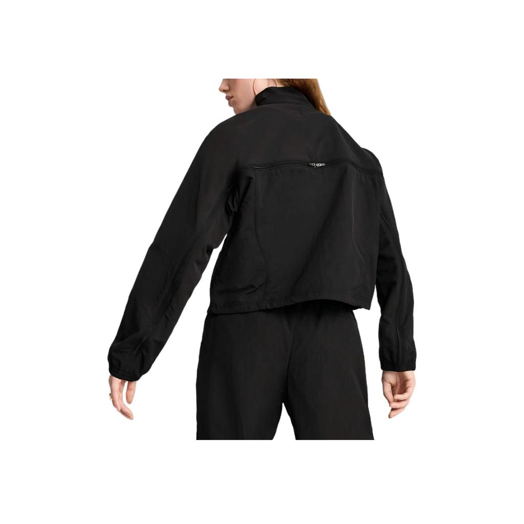Puma Einfarbig Bequem Leicht Atmungsaktiv Jacke Damenjacken Schwarz 631917-01
