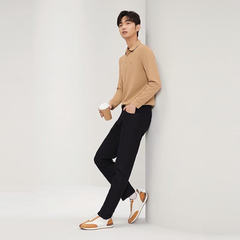 Qipai Men's Lenzing Modal Five-Pocket Casual Pants