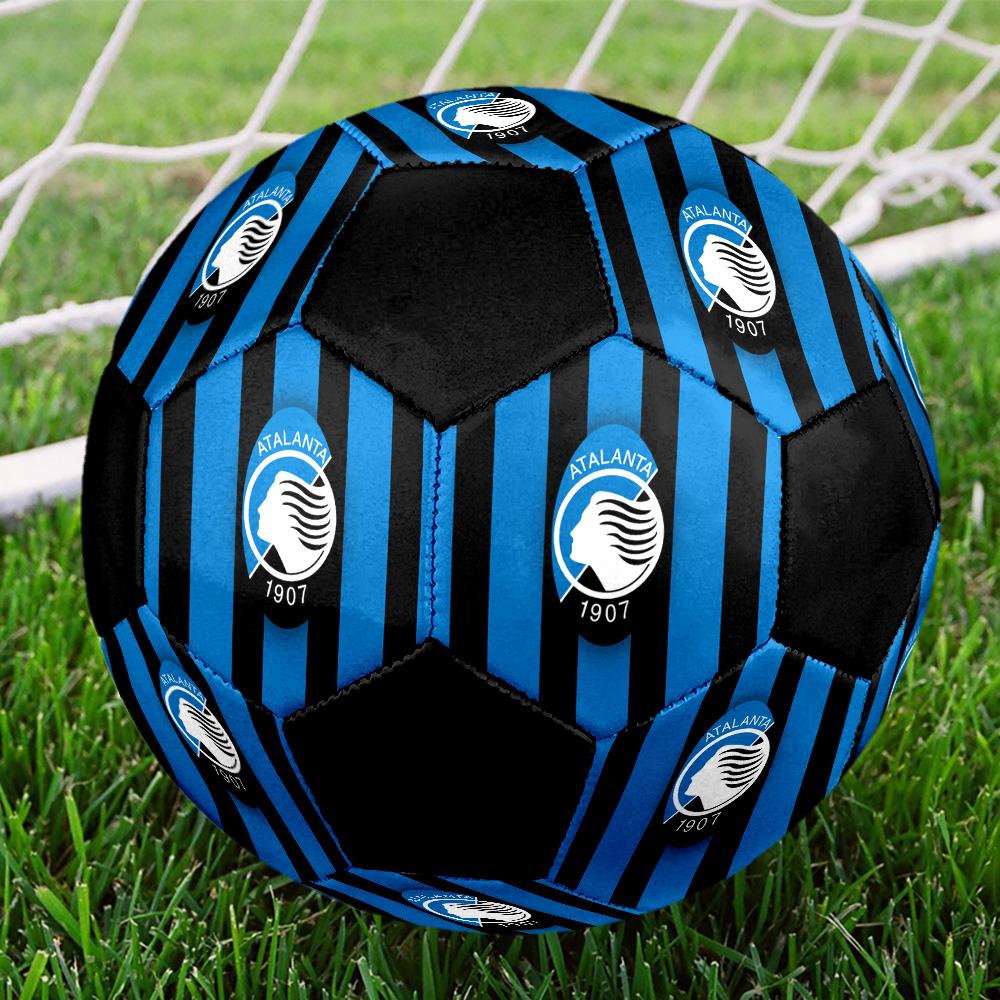 Atalanta Indoor Soccer Ball Colorful Machine Stitched PVC Size 5 Team Training Competition Ready Durable High-Bounce Cool Sports Gift