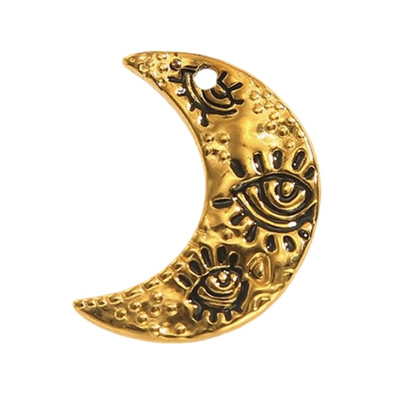 Chic Dubbelfärgad Kärlek Fjäril Hänge Berlock Rostfritt Stål Accessoar För Dagligt Bruk Speciella Tillfällen