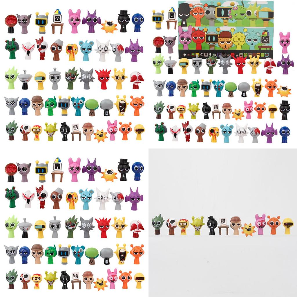 Incredibox Pvc Rhythm Box Music Figurine Set For Children