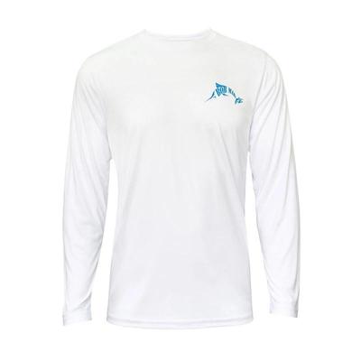 BOB MARLIN Outdoor UV Protection Hooded Fishing Shirt with Lure Design