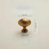 French-style vintage alloy handle for wardrobe doors, cabinets, drawers, shoe cabinets, and furniture in American antique bronze
